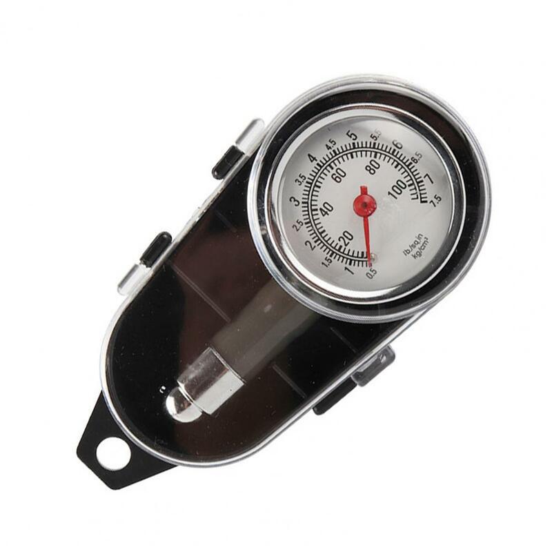 Tire Pressure Status Display Accurate Easy-to-read Mechanical Tire Pressure Gauges for Cars Motorcycles Trucks Battery-free