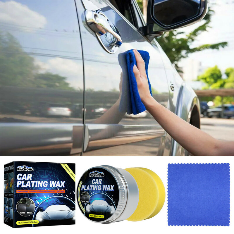 Liquide de polissage en céramique pour voiture, revêtement d'avertissement en cristal, film étanche, anti-rayures, soins de la peinture, 100ml