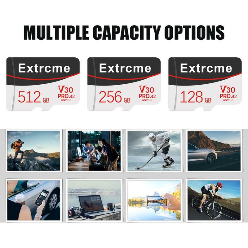 Micro TF SD Card 32GB V30 4K Memory Card High Speed U3 SD/TF Card 128GB For Nintendo Switch Ps4 Ps5 Game Laptop