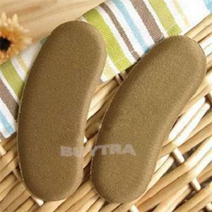 Velishy 1-10 Pares Sapato De Tecido Voltar Salto Inserções Palmilhas Pads Almofada Liner Grips Esponja Depois de Metade de um Quintal Grosso Pad Sticky