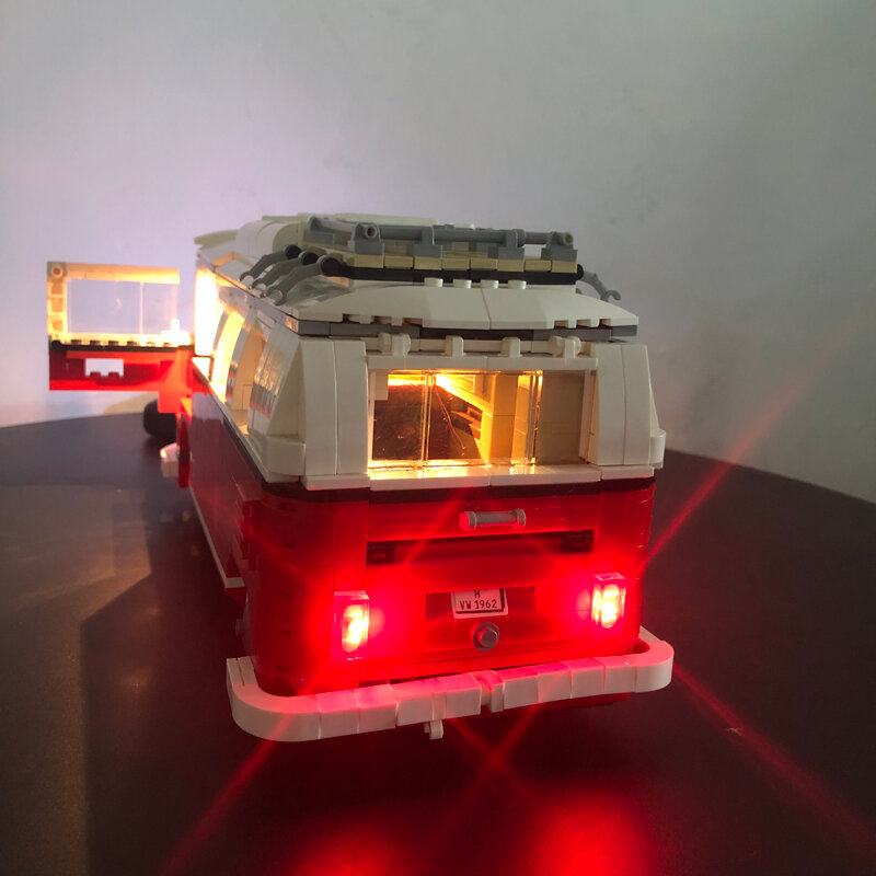 Kit luci a Led per 10220 T1 Camper Van Building Blocks mattoni (solo luci) non inclusi modelli giocattoli fai da te per accessori per bambini