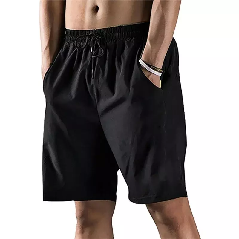 2024 miękkie spodenki męskie Casual Jogging sportowe krótkie spodnie letnie męskie luźne spodenki do biegania Vintage krótkie spodnie Streetwear