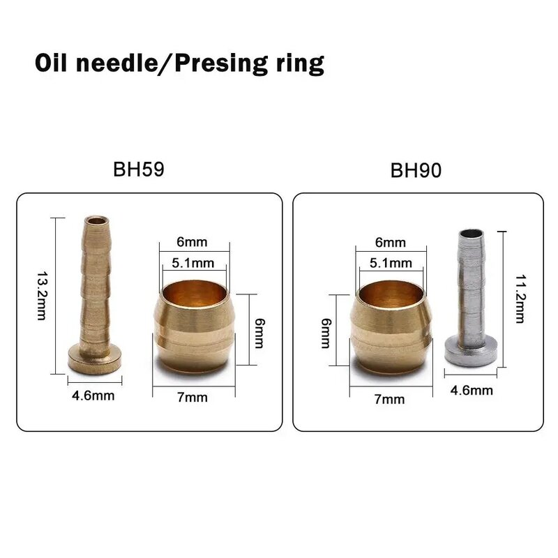 5 zestaw hamulców BH59 pierścień dociskający rura olejowa pokrywę oliwkowego złącza rękawa