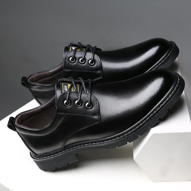 Leder Männer Business Schuhe schnüren Oxfords schwarz formelle Hochzeit grundlegende Männer Kleid Schuhe Outdoor-Mode Männer Schuhe