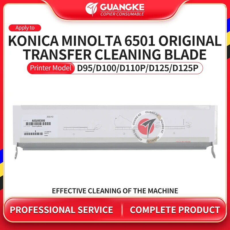 A03U553000 оригинальный переводной ремень, чистящее лезвие для Konica Minolta 6501 6500 6000 7000 5501 IBT, Ленточные Лезвия