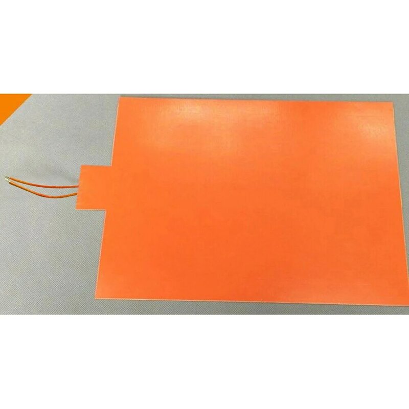 Almofada de aquecimento de cama aquecida a silicone, linha impermeável comprimento 10cm ferramenta elétrica, não contém, 175x225mm, 12V, 100W