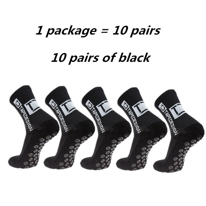 Football Men New Anti-Slip 10 pairs Socks High Quality Soft Breathable Thickened Sports Running Cycling socks