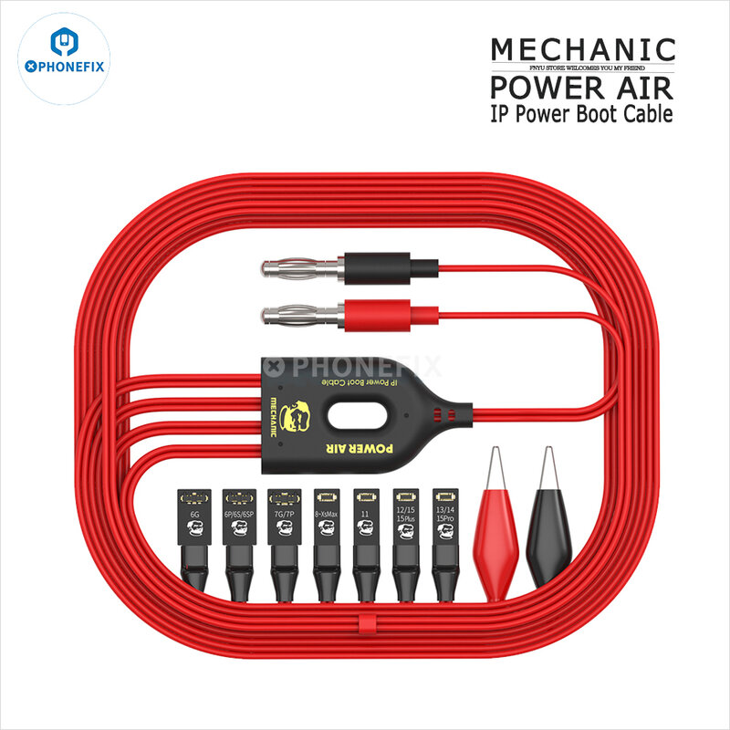 Mechaniker Telefon Power Air Boot Line DC Netzteil Test kabel für iPhone 6-x 11 12 13 14 15 Pro Max Motherboard Aktivierung kabel