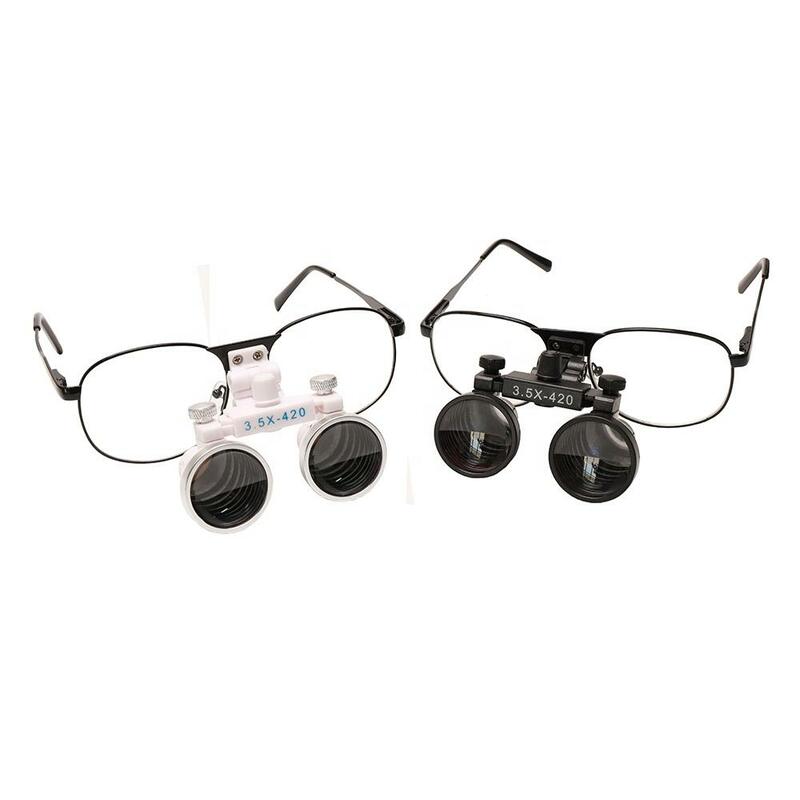 3.5x Dental loupes Metal Frame Dentist tools Surgical Magnifier Magbifying Glass