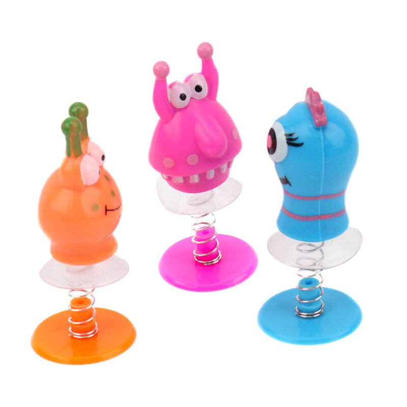 Эмалированная игрушка-монстр для прыжков, 1 шт., милое насекомое-монстр, весенние скачки, детская вечеринка, интересные маленькие подарки