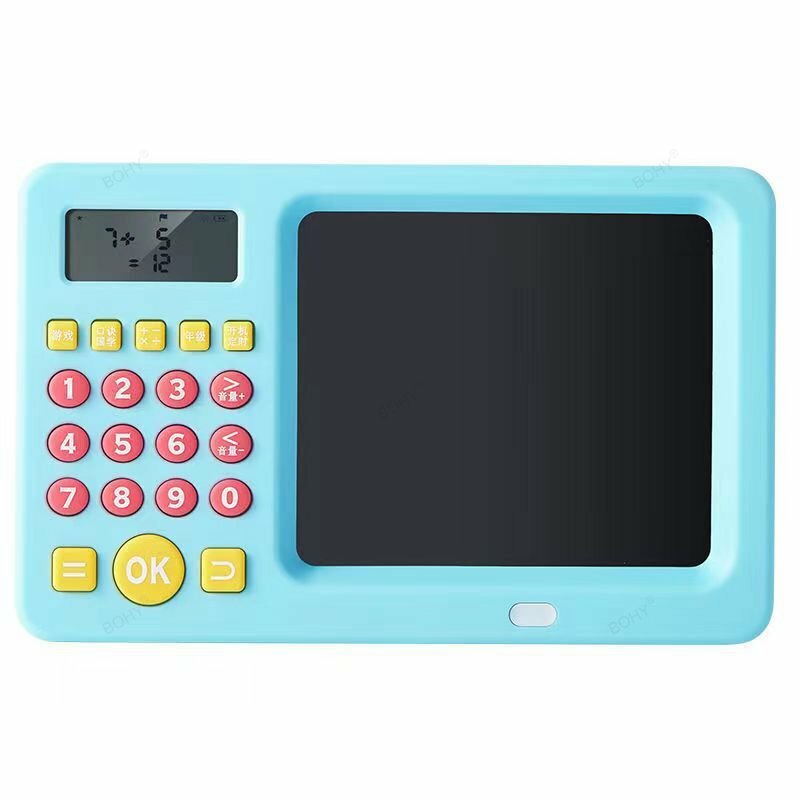 USB Kids Calculator Machine Tablets de desenho digital Aritmética infantil Training Machine Math Test GameToy