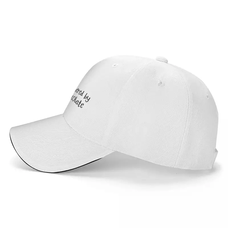 Powered by chocolate kawaii design Cap Baseball Cap Hiking hat hat winter for women Men's