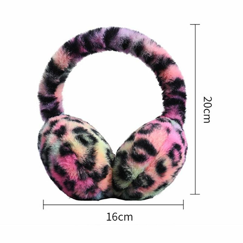 Soft Foldable Plush Earmuffs para homens e mulheres, Ear Cover, Earflap