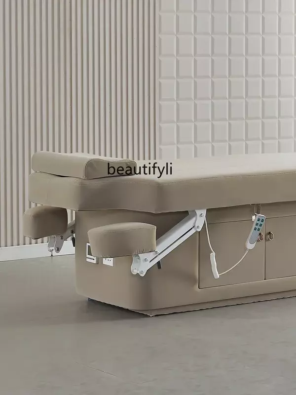 Wysokiej klasy inteligentny elektryczny łóżko kosmetyczne podnosząca piękno wielofunkcyjna kanapa do masażu z lepidity