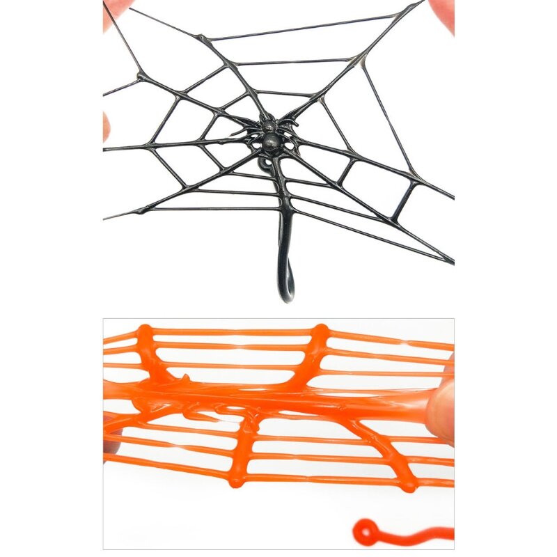 ملحقات العنكبوت اللزجة التفاعلية للأطفال تعليمية للعب لعبة الطاولة المضحكة، أفضل هدية للوازم الداخلية/الخارجية دروبشيب