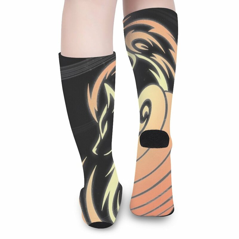 Ninetales Tribal Design klassische Socken Socken Damenschuhe