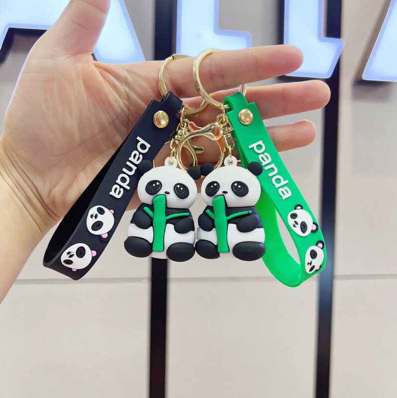 Kawaii Tasche Charm Tasche Zubehör Schlüssel bund Auto Anhänger kreative Cartoon Kaninchen Panda Fußball Spielzeug Geburtstag Kind Paar Freund Geschenk