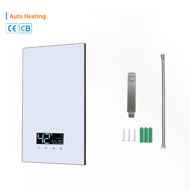 12KW 220V-240V High Efficiency Power Electric Shower Water Heater For Bath Shower