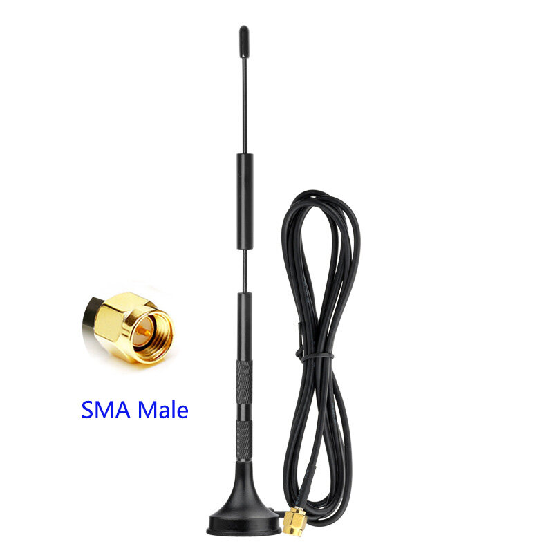 Impermeável omnidirecional alto ganho WiFi roteador antena, roteador sem fio, banda dupla, SMA, 2.4GHz, 5GHz, 5.8GHz, 7dbi