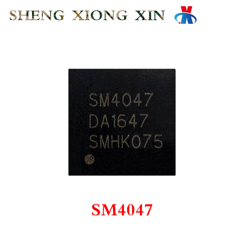 Chip controlador de cristal líquido SM4047 QFN, circuito integrado 4047, 5 unidades por lote