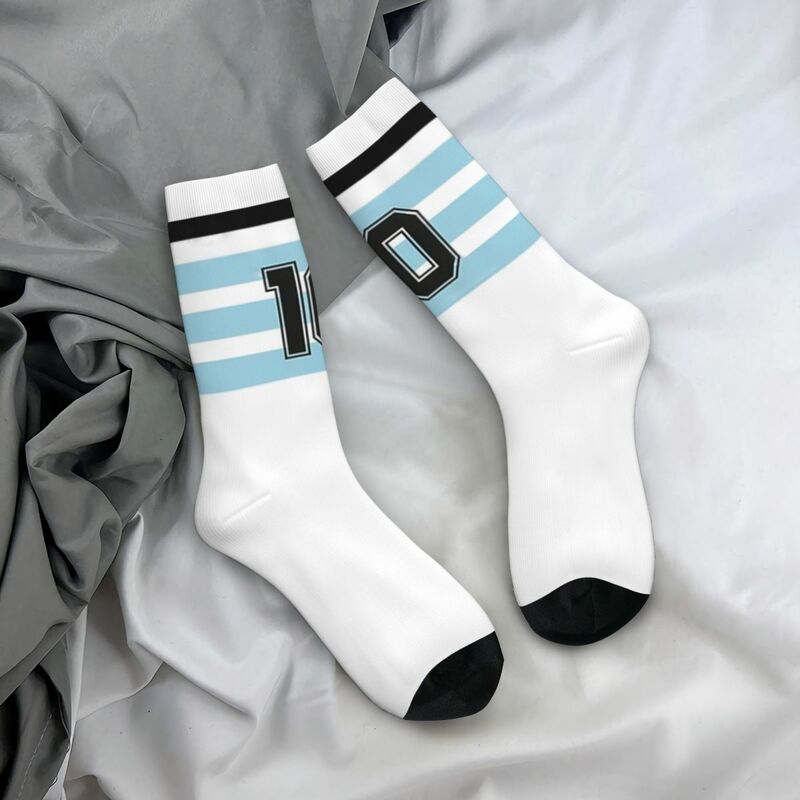 D10s-argentina 86 Socks08 kaus kaki Harajuku menyerap keringat stoking sepanjang musim aksesoris KAUS KAKI uniseks hadiah ulang tahun