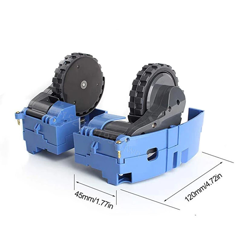 Motores de rueda izquierda y derecha para IROBOT ROOMBA, piezas de repuesto para aspiradora Robot Serie 500, 600, 700, 800, 900, accesorios para el hogar