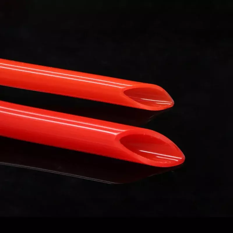 Manguera de goma de silicona de grado alimenticio, tubo Flexible de silicona no tóxico, color rojo, ID 0,5, 1, 2, 3, 4, 5, 6, 7, 8, 9, 10, 12, 14, 16, 18, 20, 25, 32mm, 1/5/10M