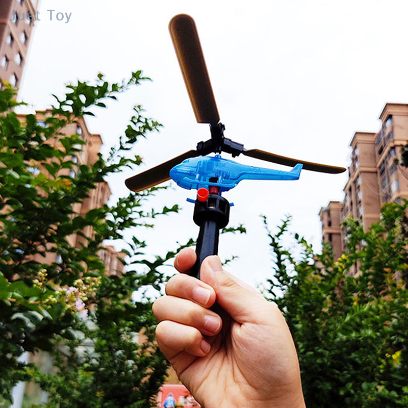 Pull Line Hubschrauber fliegen Kordel zug kleines Flugzeug Outdoor-Spiel ziehen Seil abnehmen interaktives Spielzeug Lernspiel zeug Kinder geschenk