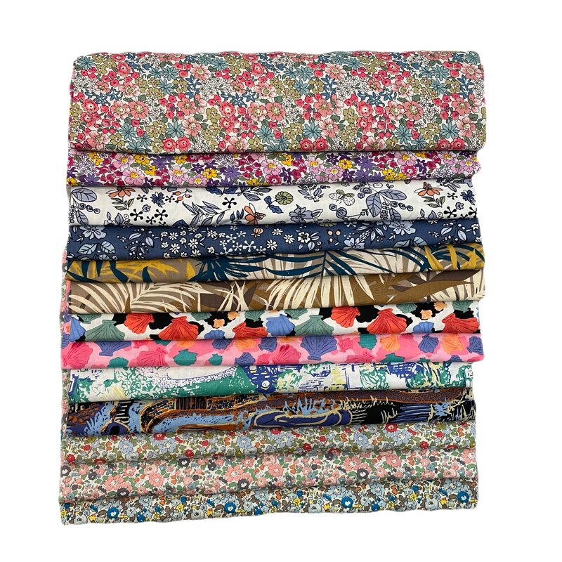 Tissu en popeline de coton pour enfants, 145 × 50cm, printemps et été, 40S Tissun Pages, bébé, robes de gril à coudre, jupe, patchwork fait main bricolage