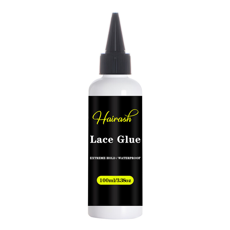 Impermeável Lace Wig Glue, Cola para cabelo Sweatproof, Adesivo para perucas, 100ml