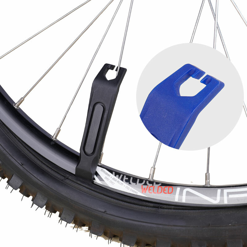 2 pz/lotto Deemount pneumatico per bicicletta Crowbar tubo per pneumatici servizio di riparazione articolo apriscatole per pneumatici leve in plastica strumento di riparazione per ciclismo