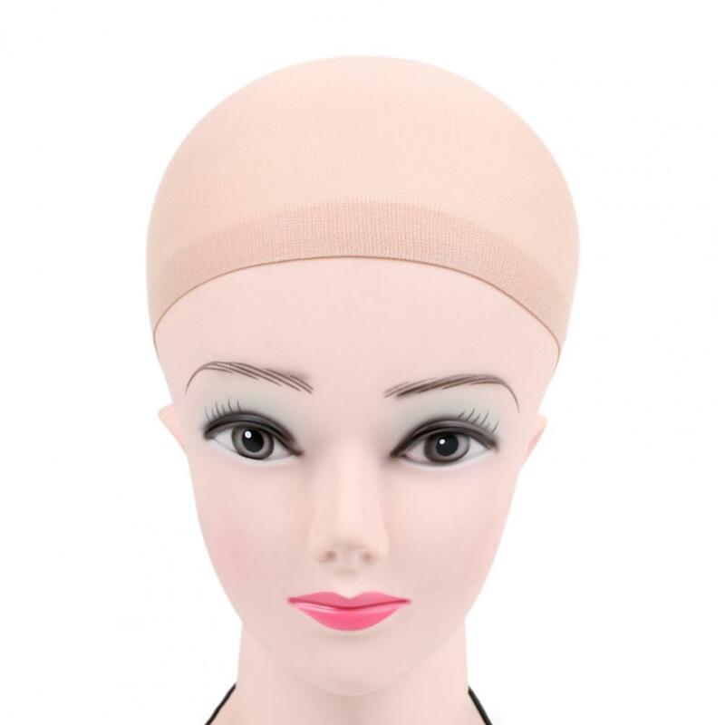 Bonnet de perruque d'aspect naturel pour filles, filet délicat, doublure en maille, casquettes de perruque stables, ajustement serré