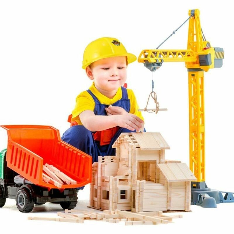Helm pädagogische Spielzeugs imulation Bauwerk zeug Bauhut Spielzeug Bau Schutzhelm Simulation Schutzhelm