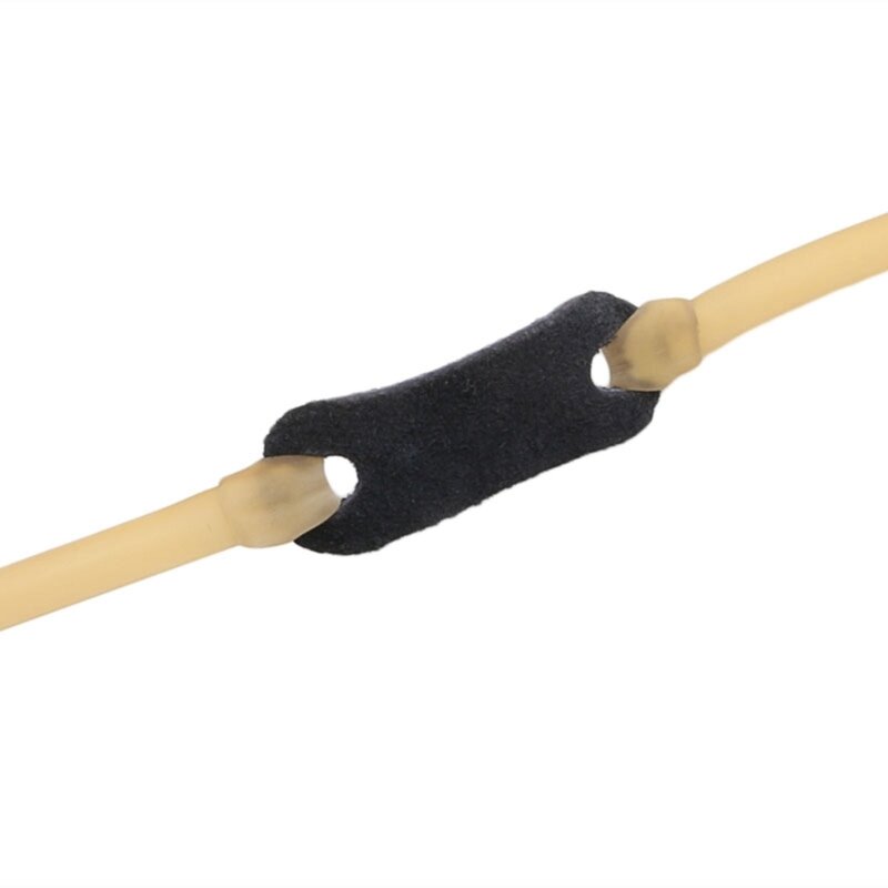 Estilingue faixa borracha plana elástica banda borracha bungee substituição para estilingue catapulta caça catapulta