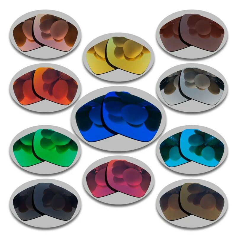 스카이 블루 & 그린 렌즈 교체 용-스파이 옵틱 디스 코드 편광 선글라스