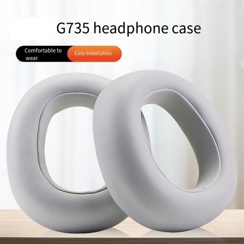 For Logitech G735 Ear Muffs Logitech G735 Aurora Series Headset Cover Multifunctional Convenient Foam Cover,2 Pcs