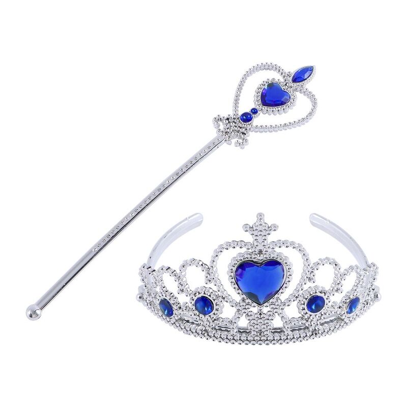 Cosplay Party Princess Magic Wands Headband Tiara Crown Kids Toy Headwear Fashion Accessories Hair  Styling Accessories