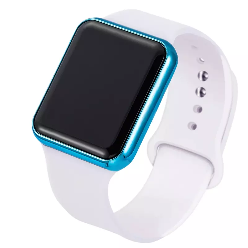 LED sportowy cyfrowy silikonowy zegarek dla dzieci moda Casual Outdoor wyświetlacz elektroniczny zegarki proste dzieci dziewczyny chłopcy zegar na prezent Reloj