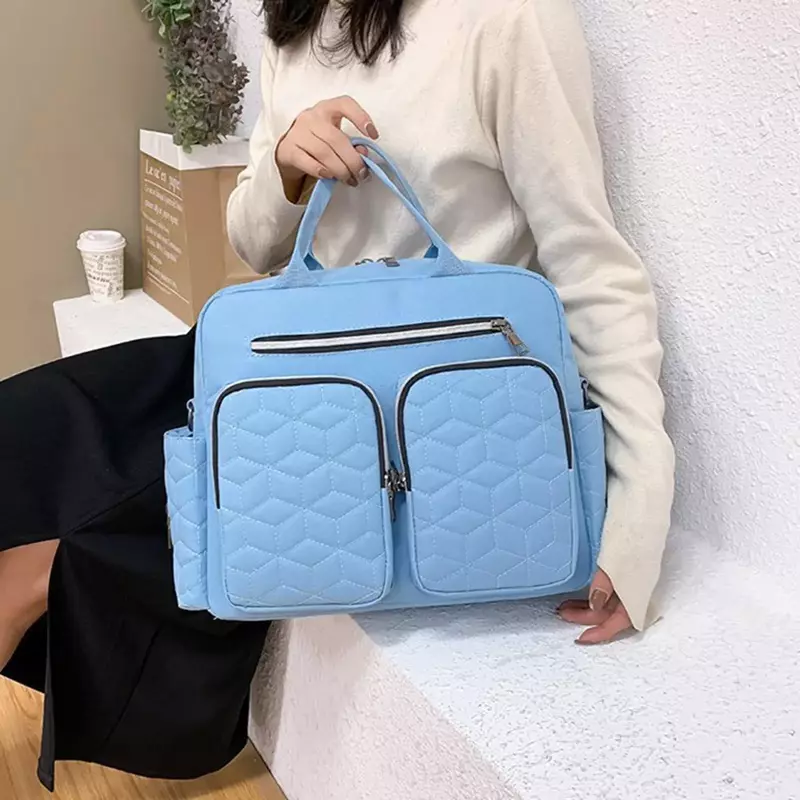 기저귀 보관 가방 엄마 가방 아기 기저귀 가방 남여 대용량 내구성과 실용적인