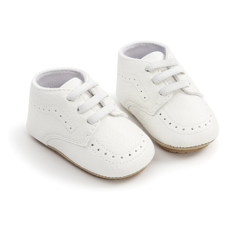 Primavera outono moda bebê recém-nascido sapatos casuais respirável bebê iniciante sapatos de caminhada não-deslizamento meninos e meninas sapatos