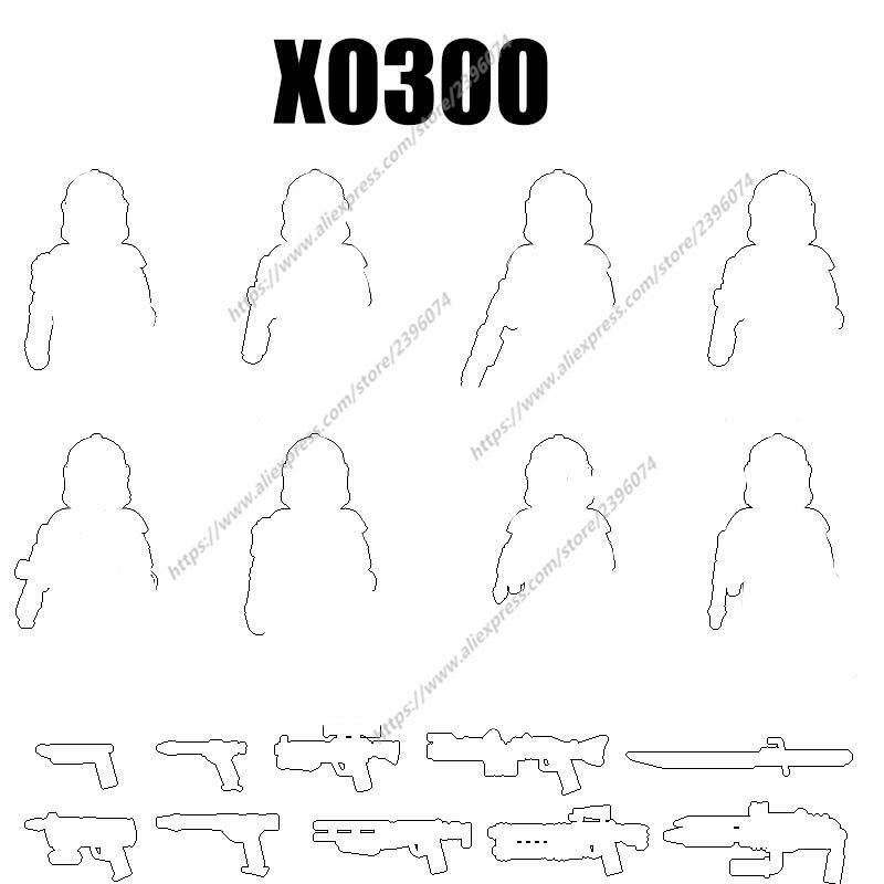 X0300 action figuren film zubehör bausteine ziegel spielzeug xh1600 xh1601 xh1602 xh1603 xh1604 xh1605 xh1606 xh1607
