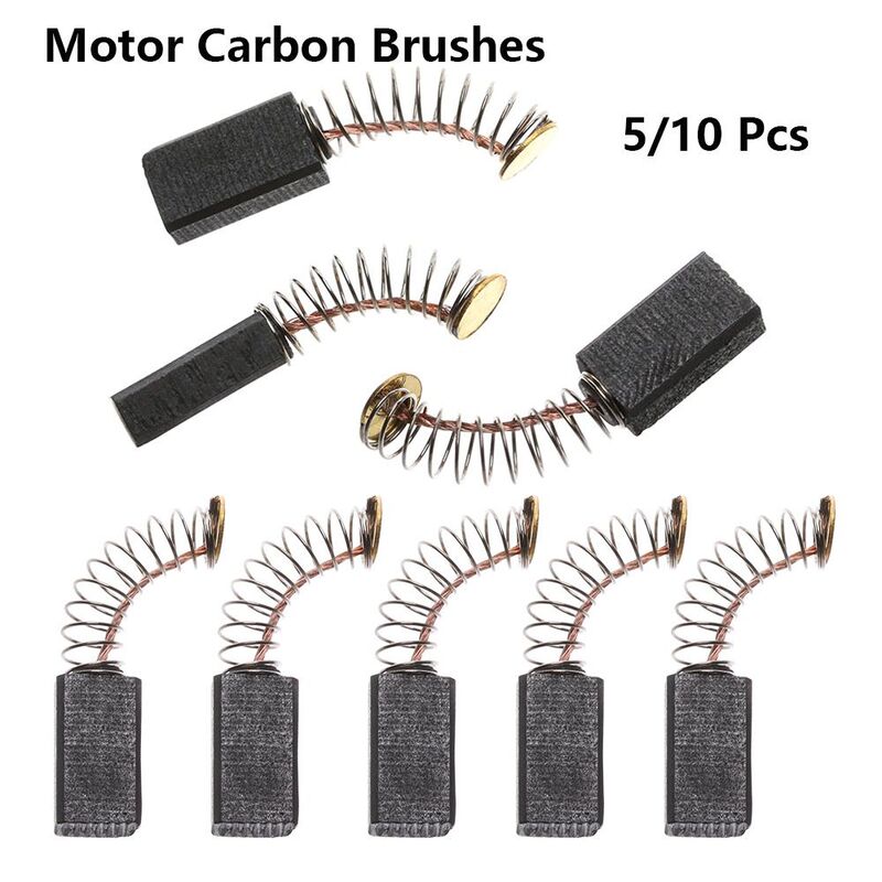 5/10 Pcs Hot sale Hand Tools Rotary Tool Motors Spare Parts Mini Drill Electric Grinder Replacement Generic Carbon Brushes