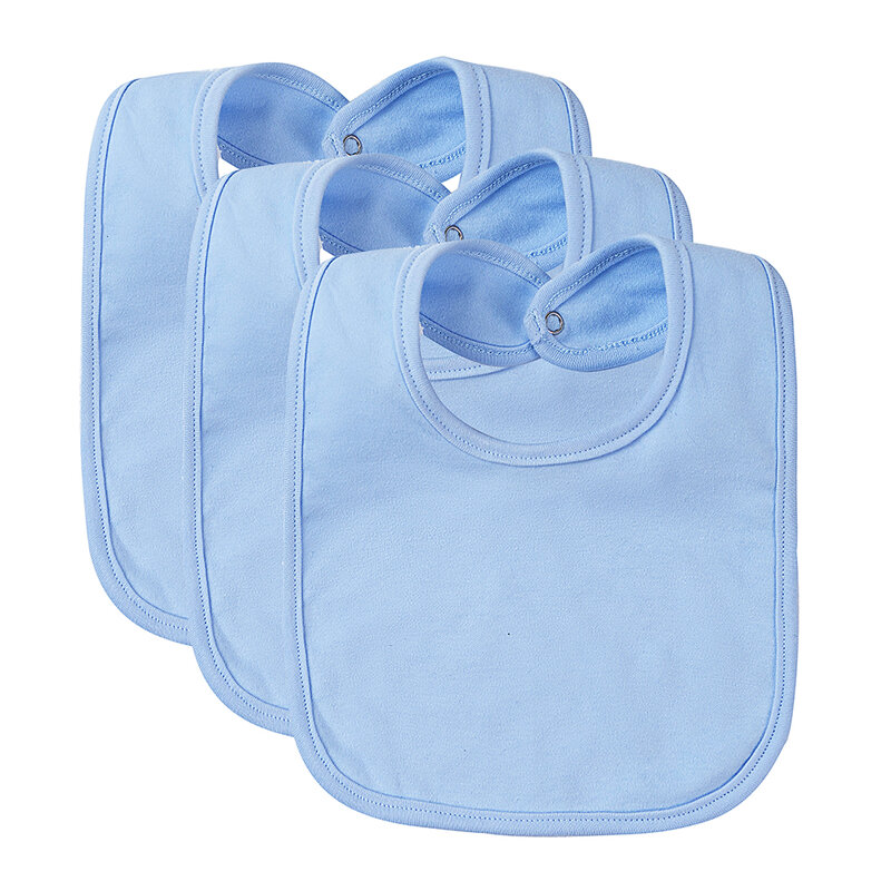 Bavoirs en coton pour nouveau-né, serviette de salive pour tout-petit, document solide, écharpe d'alimentation pour bébé, rot de gril