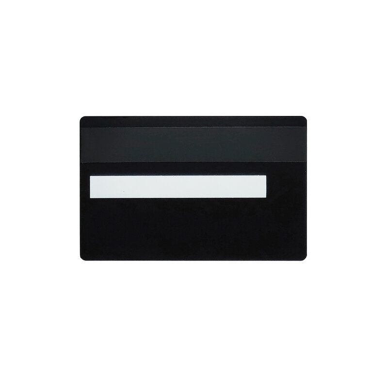 1 Pieces Free Shipping 0.8mm No Recording Printable Metal HICO Magnetic Strip Blank Business Membership Access Control Card