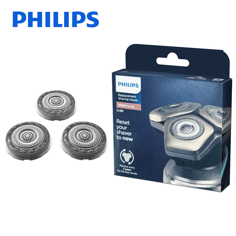 Philips-SH91 Blade Recarga substituição Cabeças De Barbear, Compatível com S9000 e S9000 Absoluto