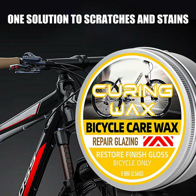 Anti-sujeira bicicleta lubrificante, bicicleta e bicicleta cera, polimento pasta, Scratch Reparação cera, eficaz moto óleo removedor