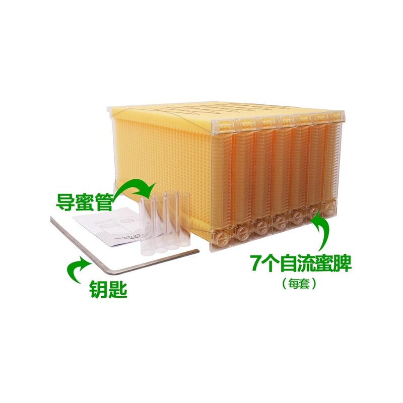 Bijenteelt En Voedergereedschap Voor Bijenteelt, Automatisch Honingstroom Nestmilt Observatieapparaat Voor Cederwas Koken