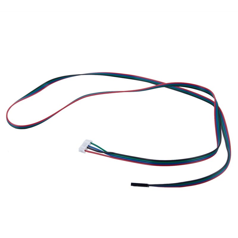 Rainbow-Câble de moteur pas à pas NEMA 17 pour imprimante 3D, longueur 1m, 4 ou 6 broches
