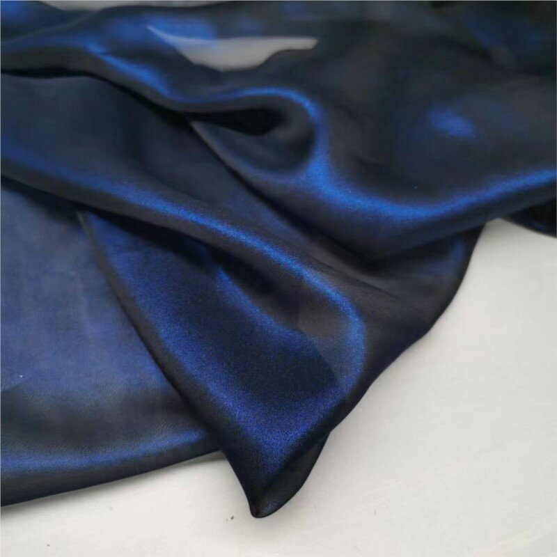 30d Color Hot Twisted Gilded Chiffon Cloth Diy Hand Sewing Polyester Fashion Antique Fan Fabric