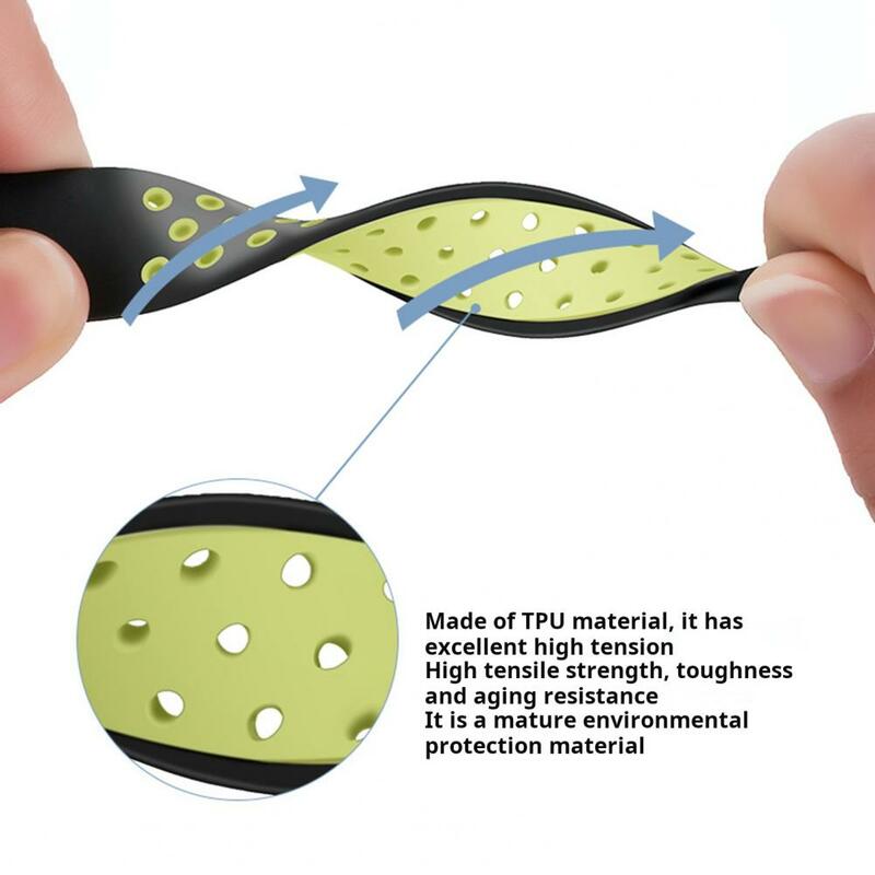 LED 전자 시계 방수 조절 가능 이색 TPU 스트랩, 직사각형 다이얼, 어린이 학생 스포츠 디지털 손목시계
